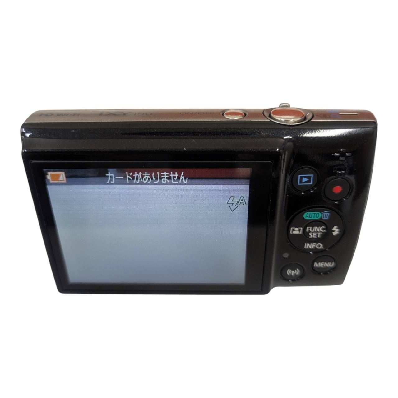 美品】Canon IXY 190 コンパクトデジタルカメラ 本体 中古 （1242-3 