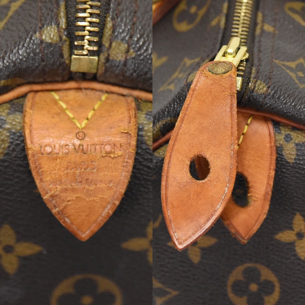 LOUIS VUITTON ルイ ヴィトン モノグラム スピーディ 30 ハンドバッグ 