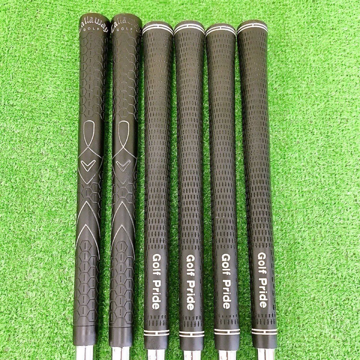 テ59☆キャロウェイX-20 6本アイアンセット Callaway 純正スチール X20 
