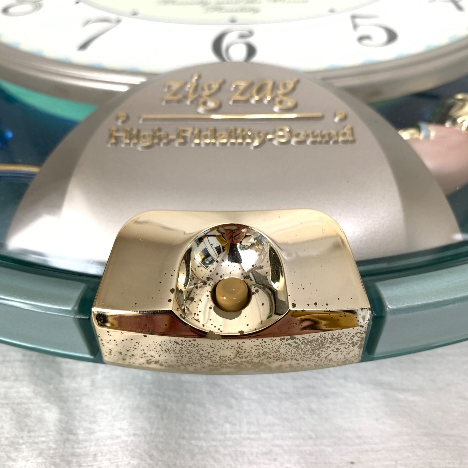 中古】SEIKO セイコー 壁掛け時計 zigzag オルゴール からくり時計