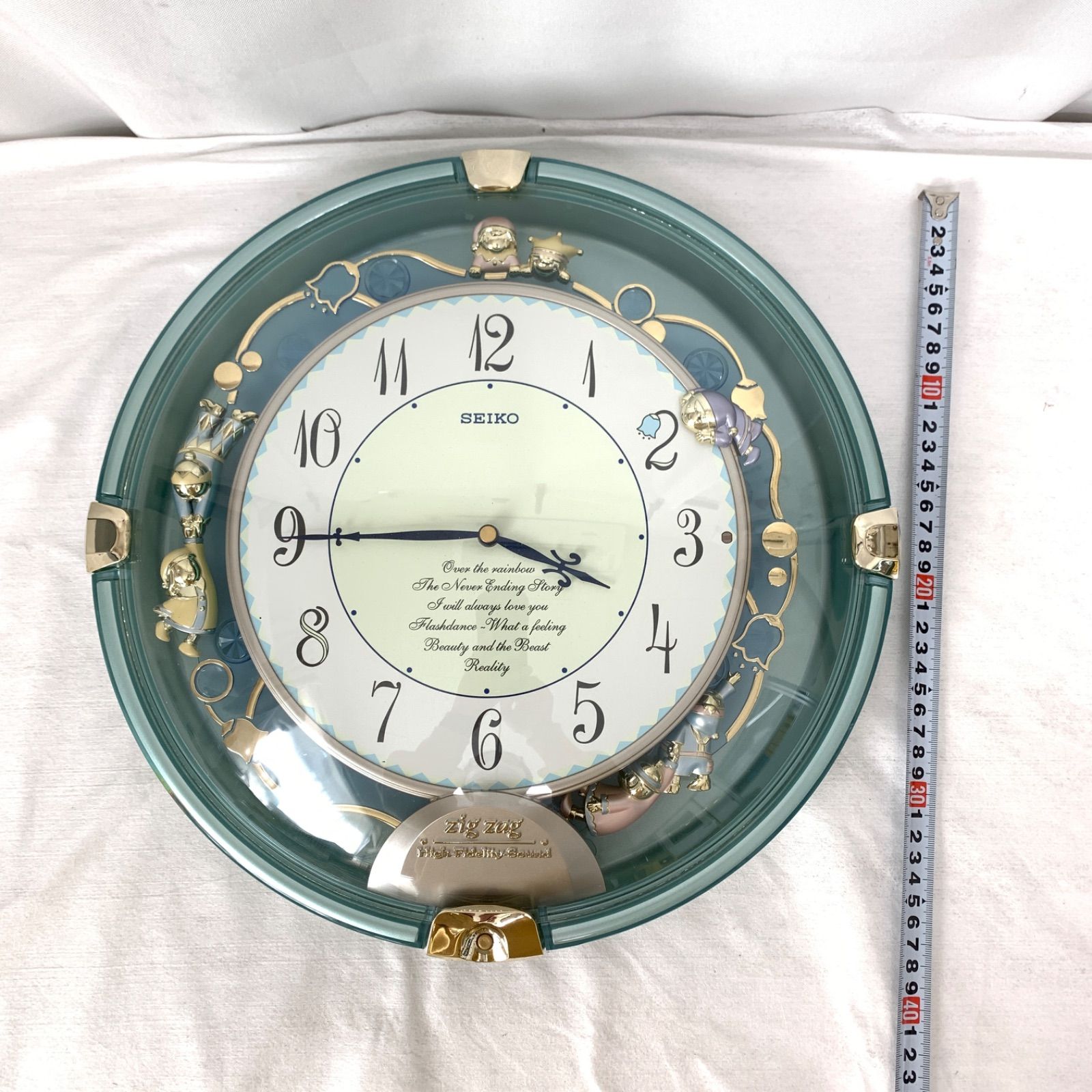 中古】SEIKO セイコー 壁掛け時計 zigzag オルゴール からくり時計