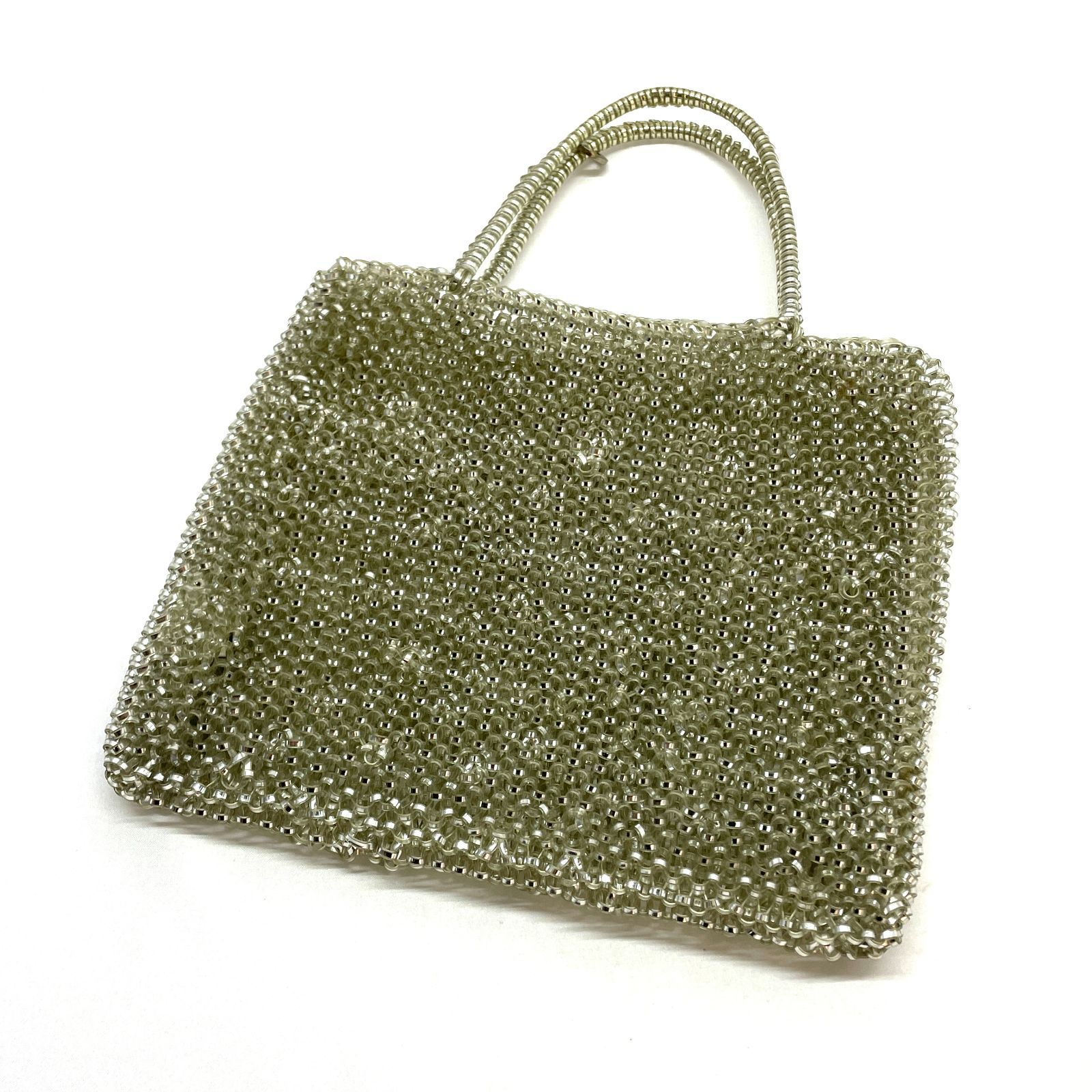 ANTEPRIMA ビーズ ゴールド ハンドバッグ 美品♡ANTEPRIMA ゴールド 