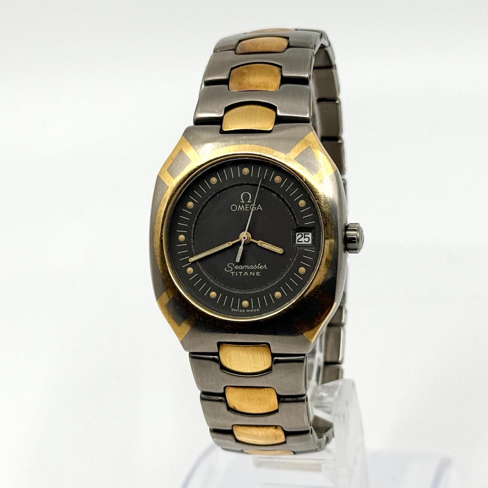 OMEGA オメガ SEAMASTER シーマスター ポラリス 2210.4 グレー QZ 