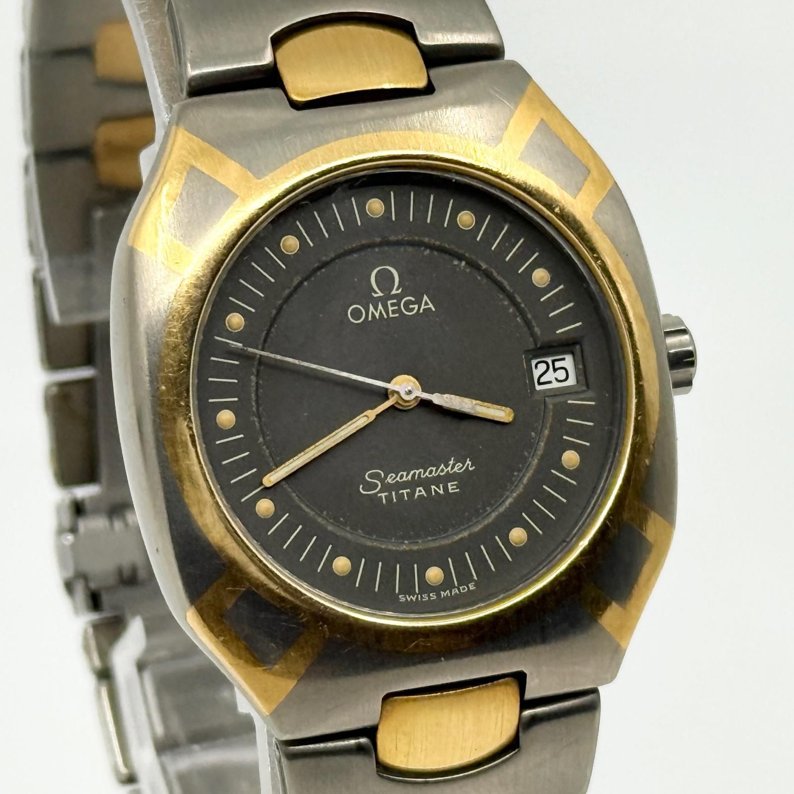 OMEGA オメガ SEAMASTER シーマスター ポラリス 2210.4 グレー QZ