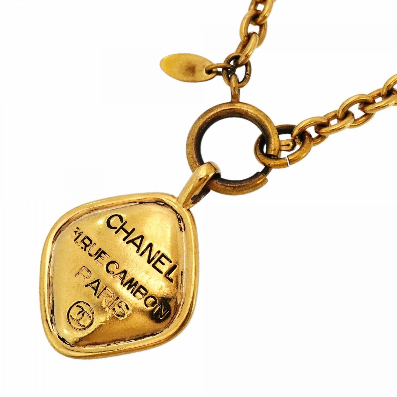シャネル(Chanel) シャネル ネックレス ココマーク シャネル カンボン 