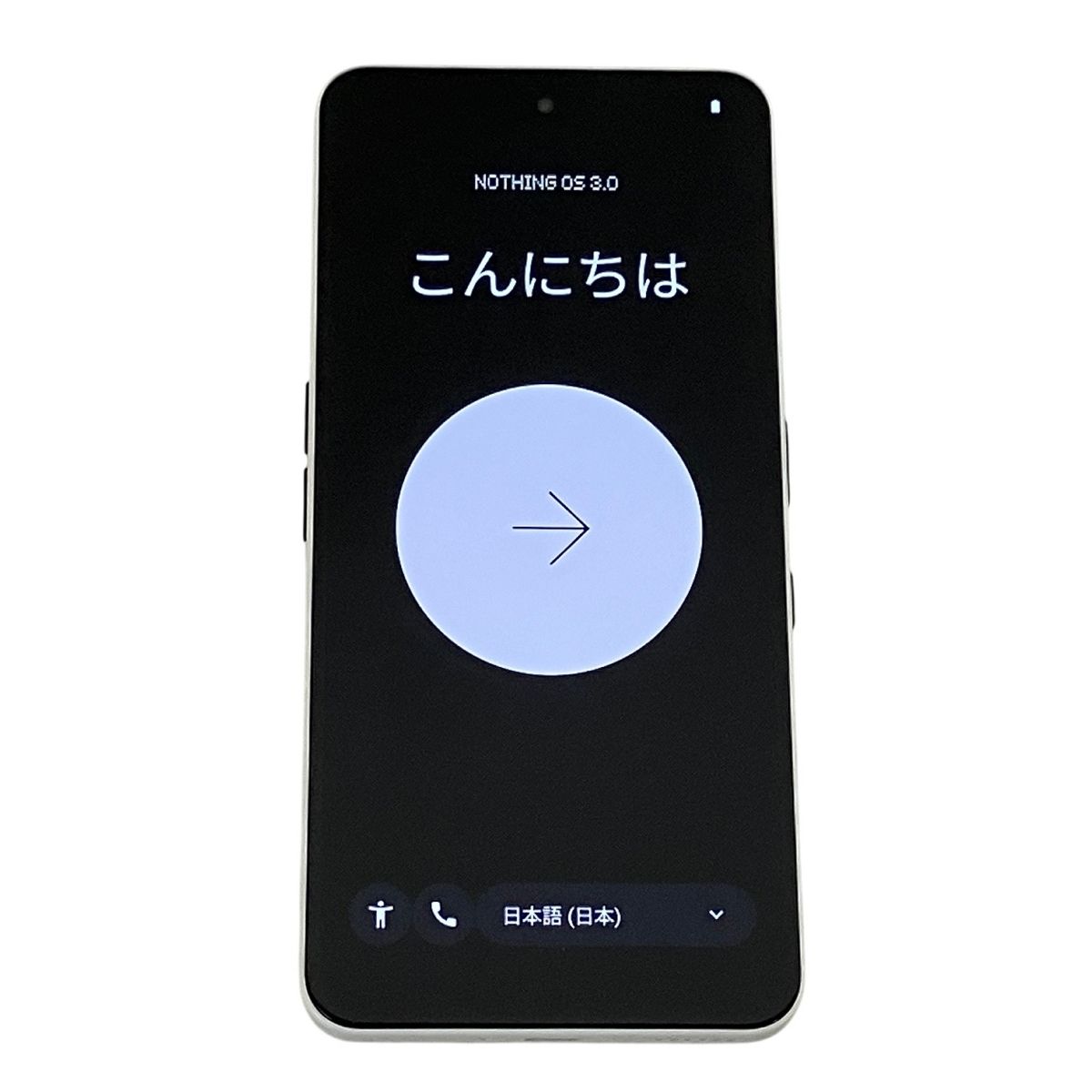 美品】Nothing Phone 3a 128GB ホワイト 中古 - メルカリ