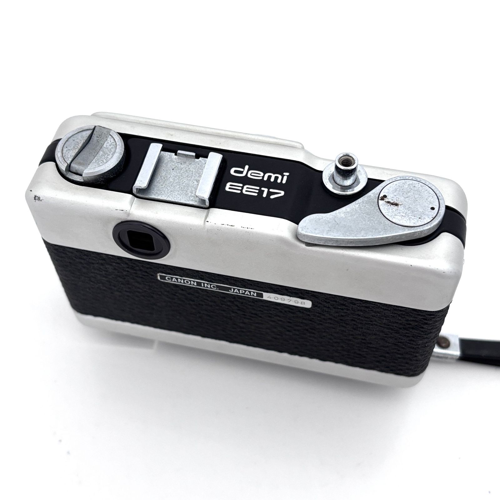 整備済 美品】ブルー Canon Demi EE17 ハーフカメラ 露出計OK 【公式通販】