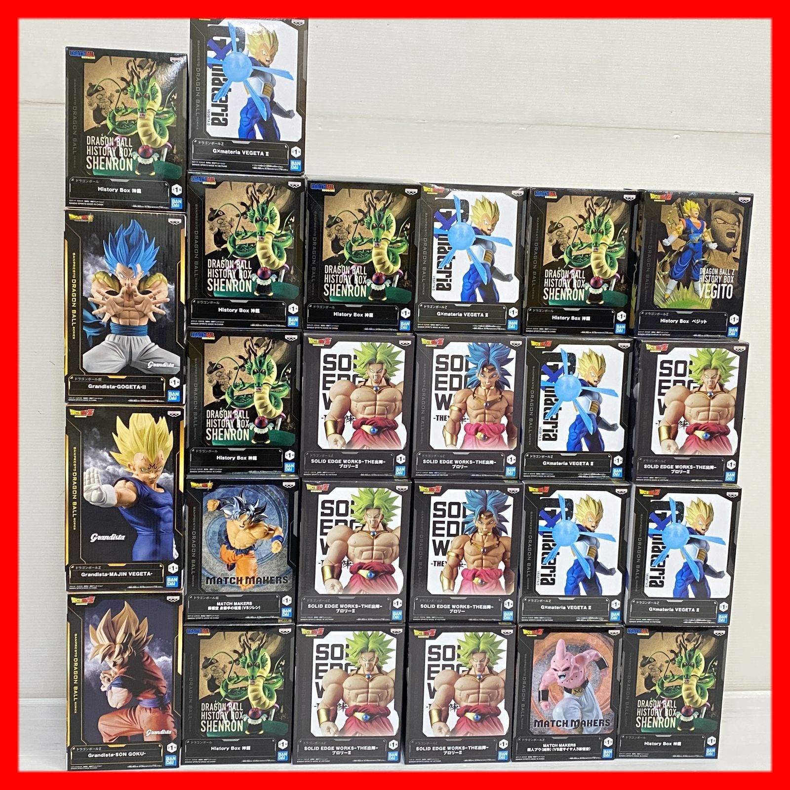 △ドラゴンボール フィギュア まとめ 孫悟空 ベジータ ブロリー 他 ※箱 