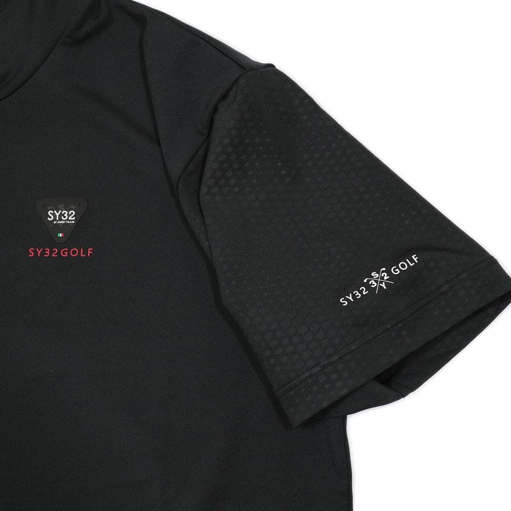 新品☆【SY32 GOLF】 G-002 EMBOSS STRETCH MOCK - メルカリ
