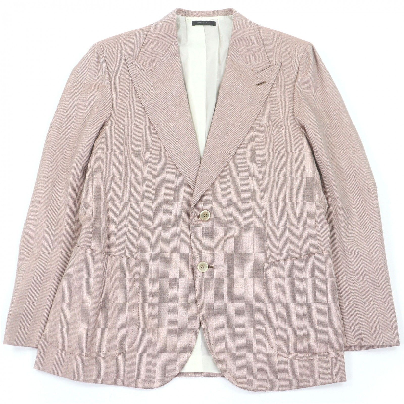 極美品□Brioni ブリオーニ 2021年製 カシミヤ シルク シングル 極美品□Brioni ブリオーニ 2021年製 カシミヤ シルク シングル