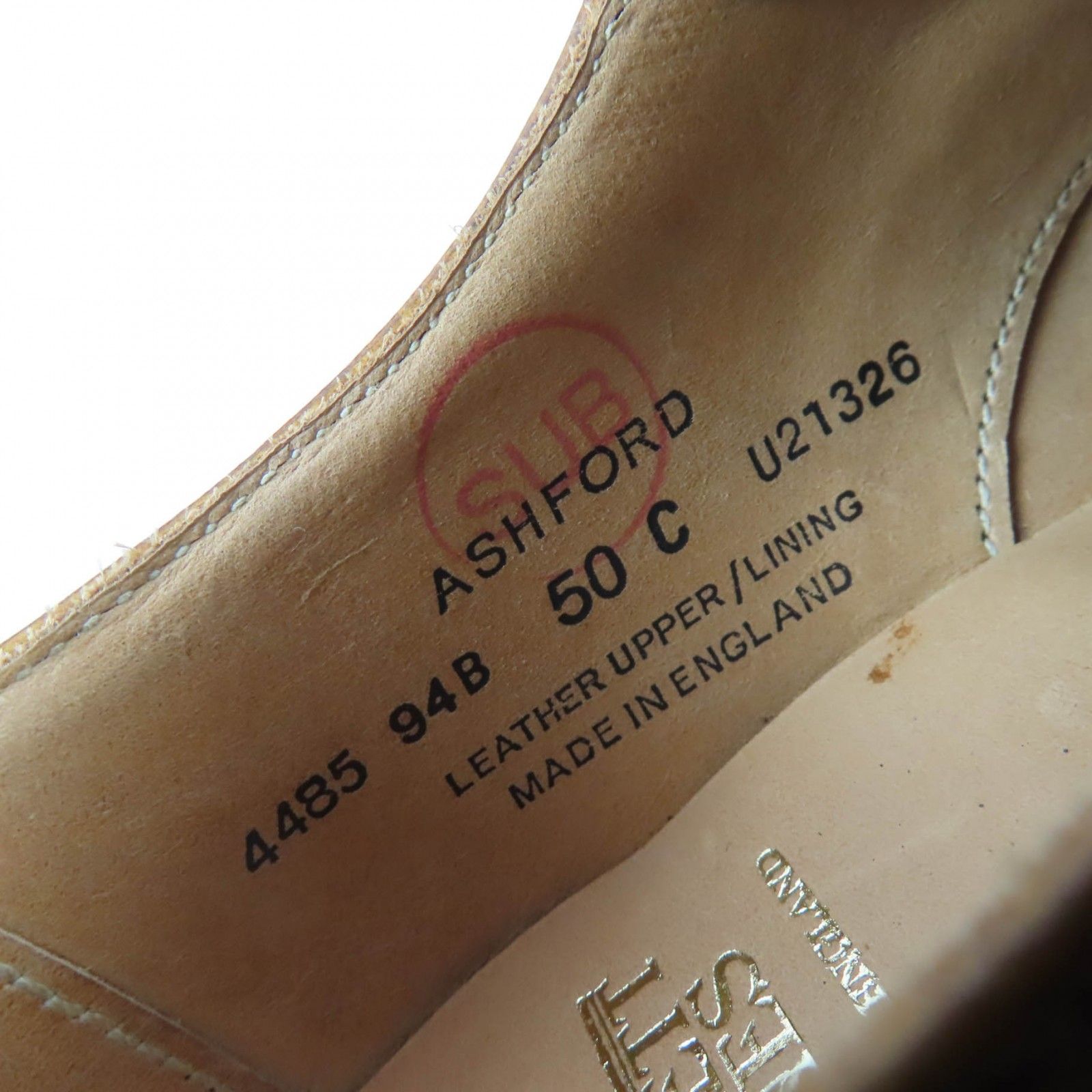 未使用品☆CROCKETT&JONES クロケットアンドジョーンズ アシュフォード 