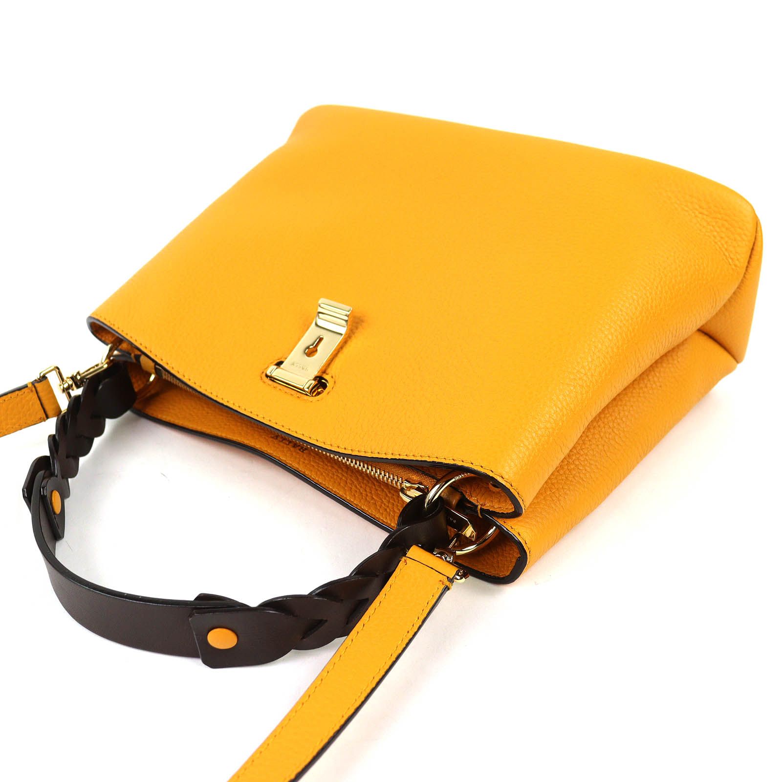極美品△BALLY バリー Lucyle トップハンドルバッグ レザー 2WAY 