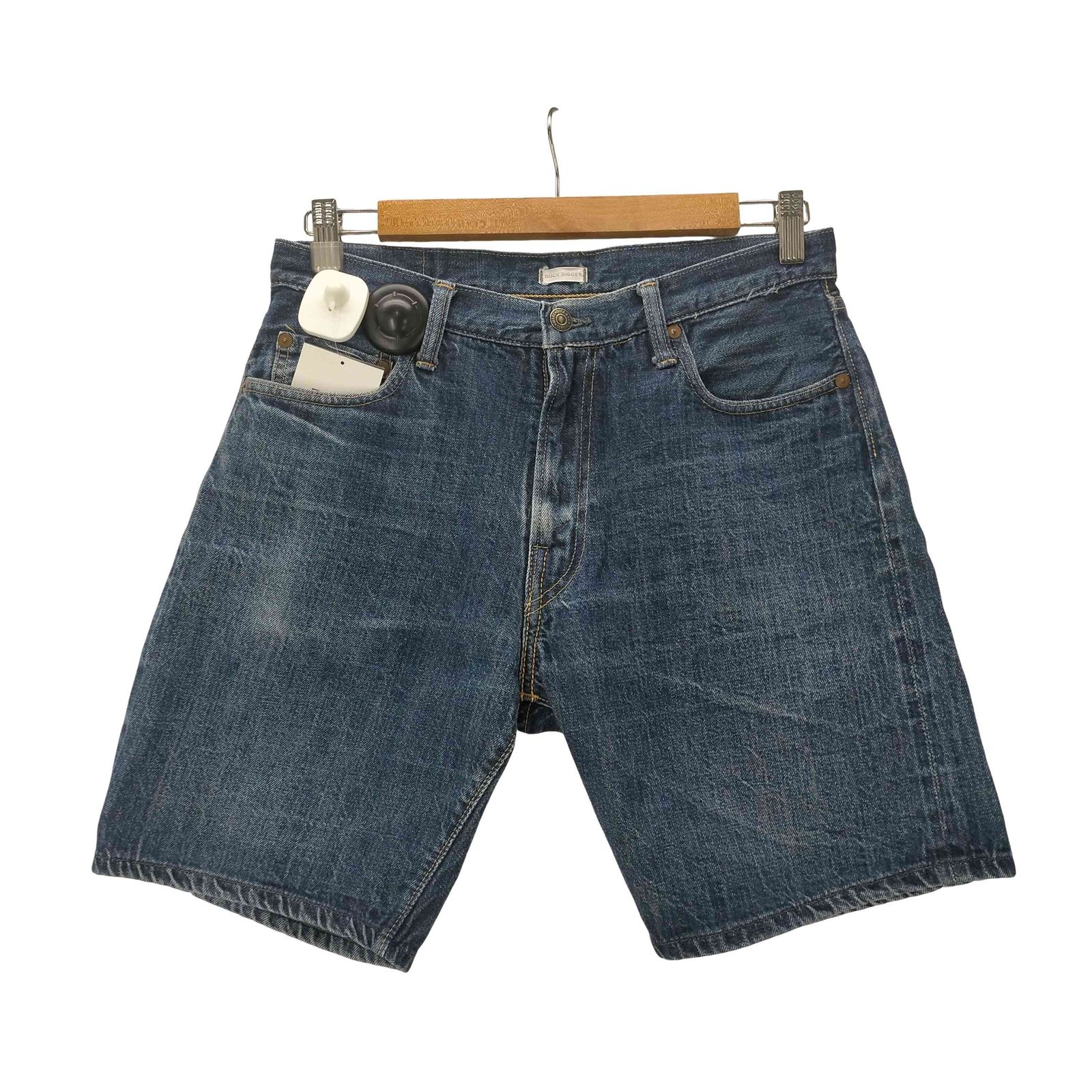 ウエアハウス WAREHOUSE DUCK DIGGER 鹿革パッチ GRIPPER ZIPPER 