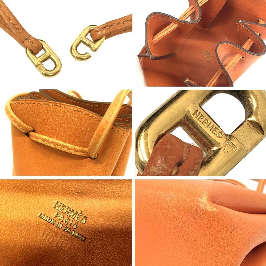 HERMES エルメス ヴェスパポーチ 小物入れ マルチケース 巾着 バッグ