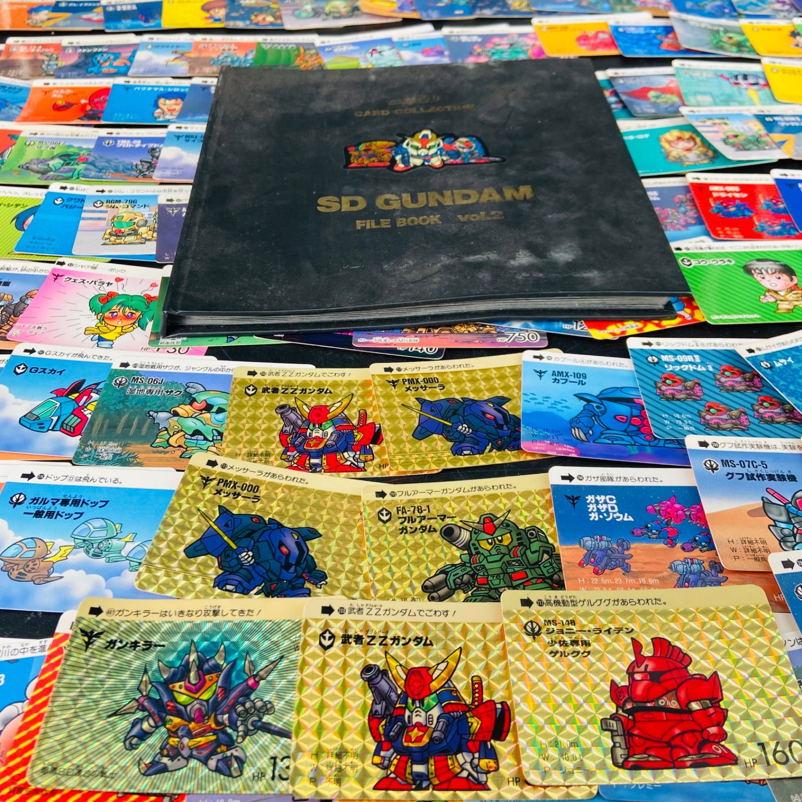 A*S様 SDガンダム FILE BOOK vol.2 カードダス　まとめ売り ② SDガンダム ファイルブックvol.2 カードダス まとめ 大量 キラ