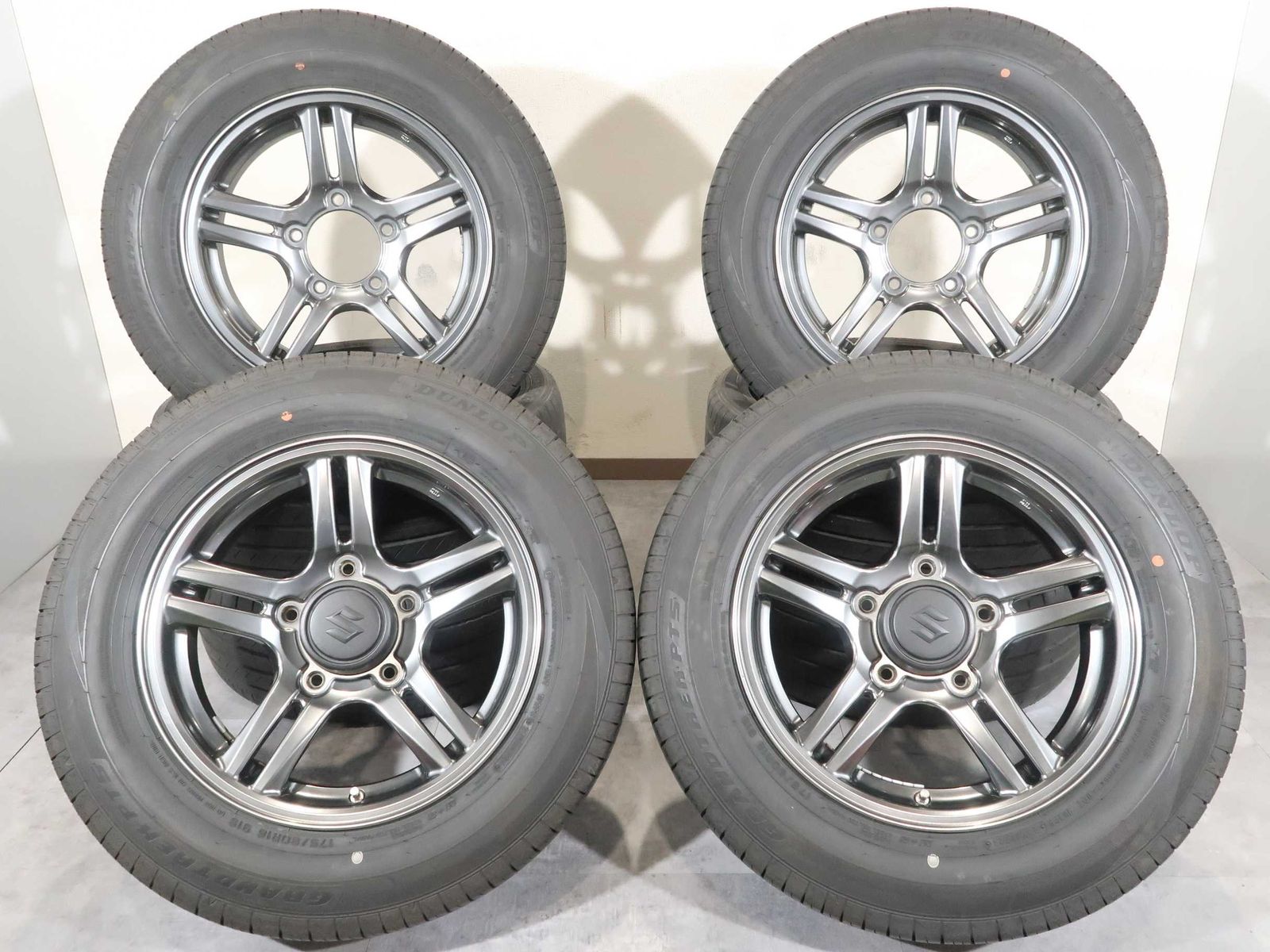 4本 スズキ ジムニー JB23W ランドベンチャー 純正 16インチ 5.5J+22 