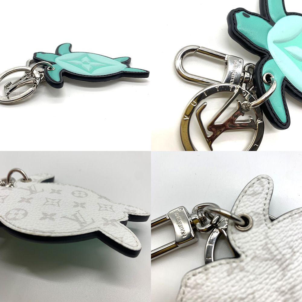 ルイヴィトン キーホルダー モノグラム ポルト クレ・LVタートル バッグチャーム グリーン MP2977 LOUIS VUITTON ルイヴィトン キーホルダー モノグラム ポルト クレ・LVタートル