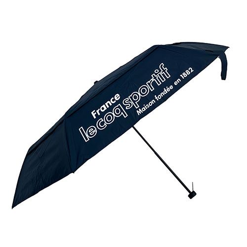 晴雨兼用 ルコックゴルフ 自動開閉 折り畳み傘 アンブレラ LG6SAZ69U ブラック（BK00）