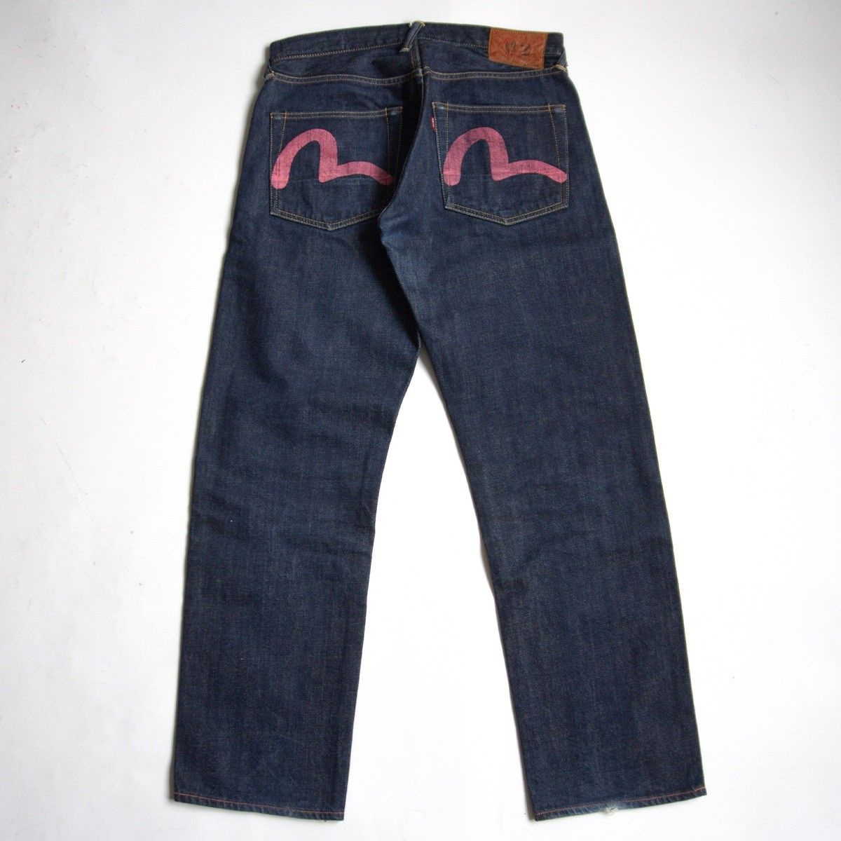 メンズ EVISU 2000 大黒 ブラック デニム 32×35