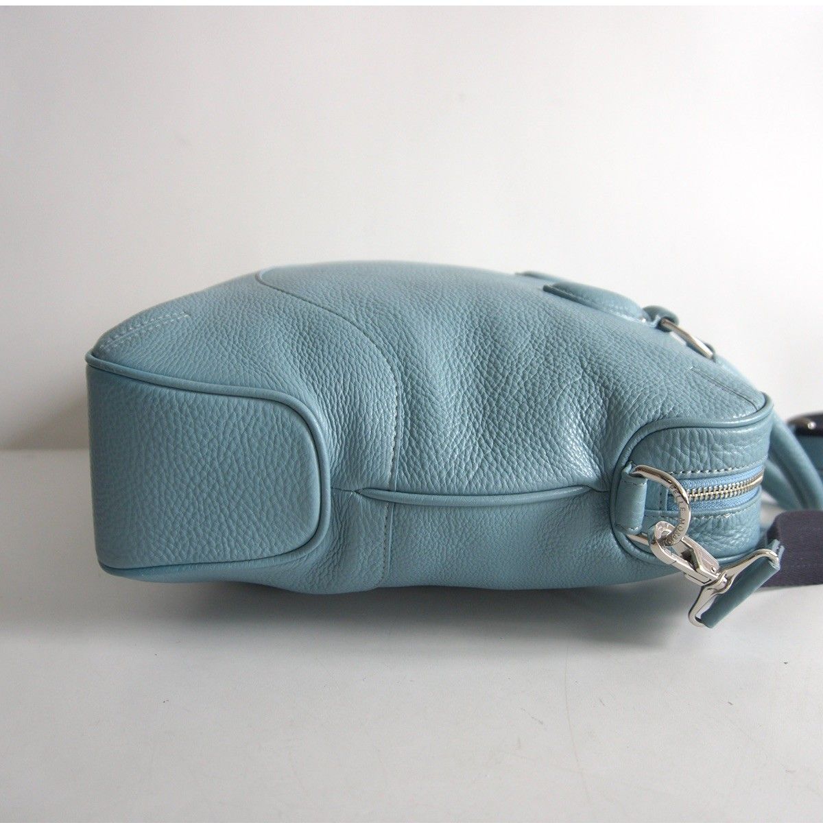 美品】PELLE MORBIDA【Maiden Voyage 2WAY トートバッグ】ライトブルー