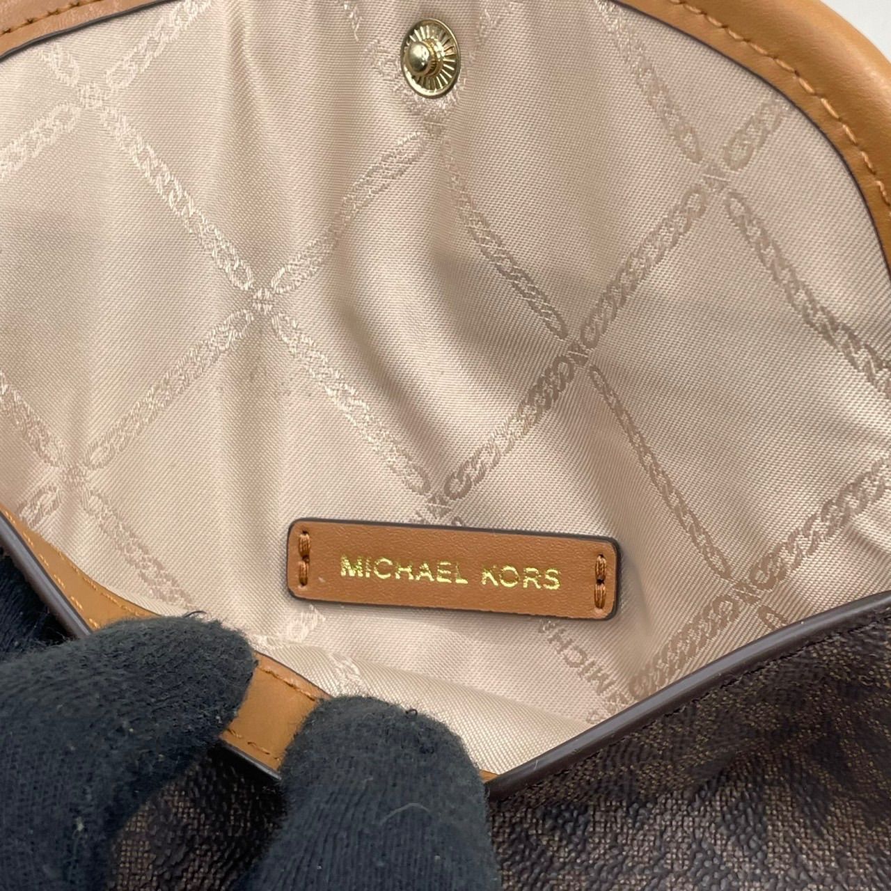 未使用級 MICHAEL KORS マイケルコース マルチポーチ リストレット MK 