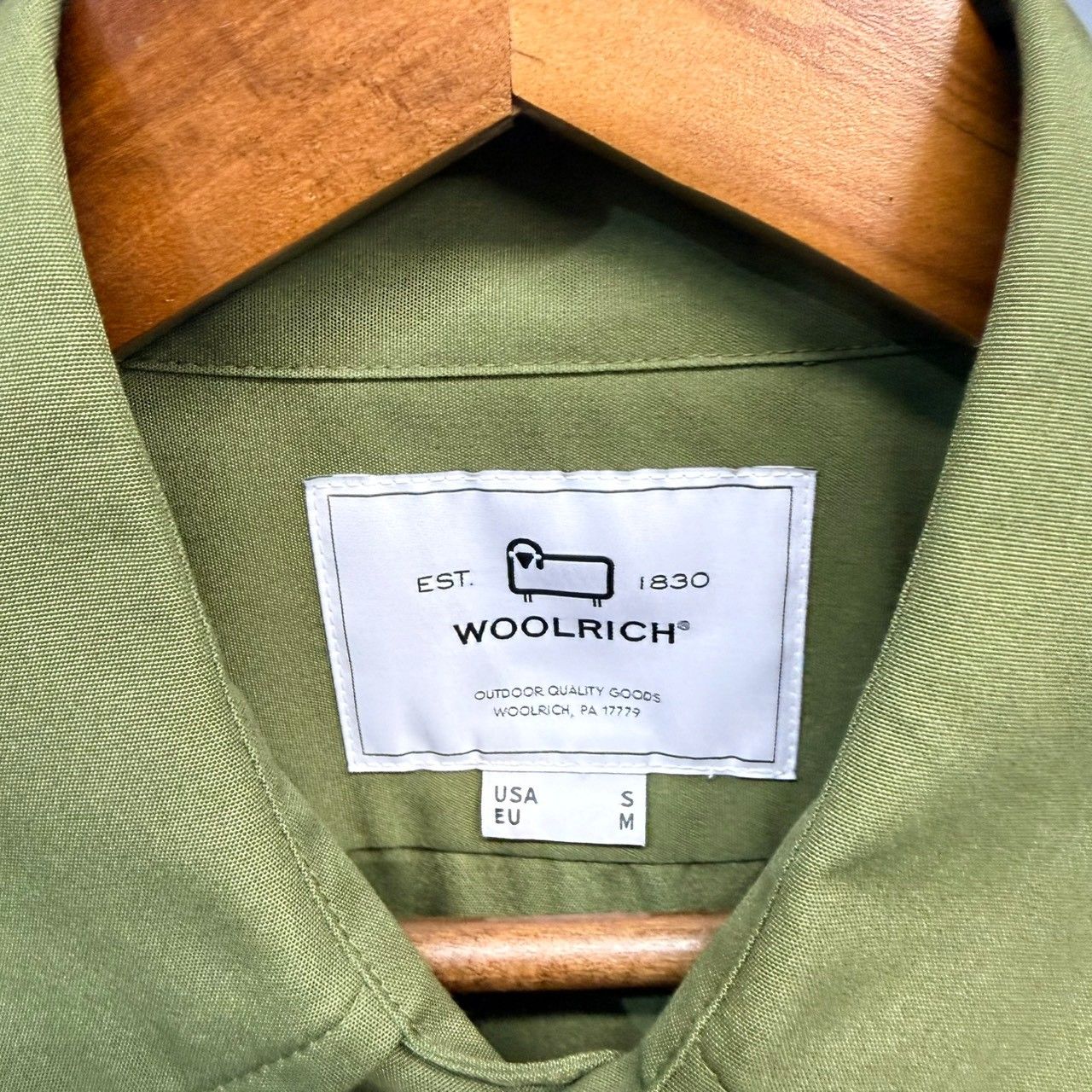 WOOLRICH ウールリッチ BEAMS別注 サファリジャケット S カーキ 15338 