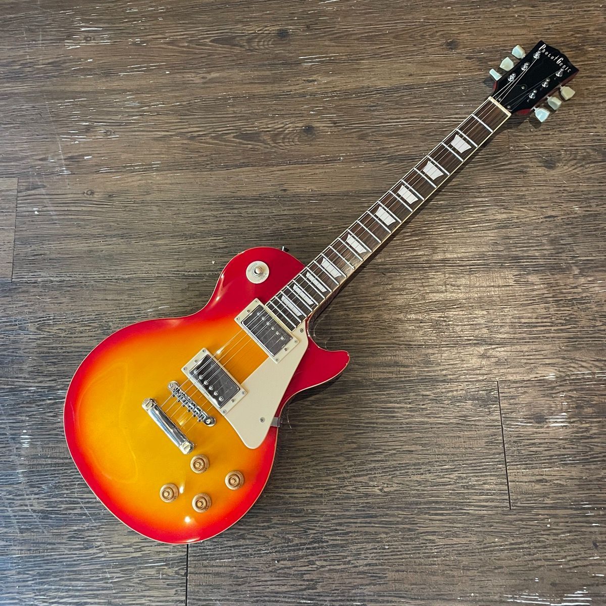 エレキギター フォトジェニック LP-260 レアカラー タバコサンバースト PhotoGenic エレキギター LPタイプ LP-260⁄BK エレキギター フォト