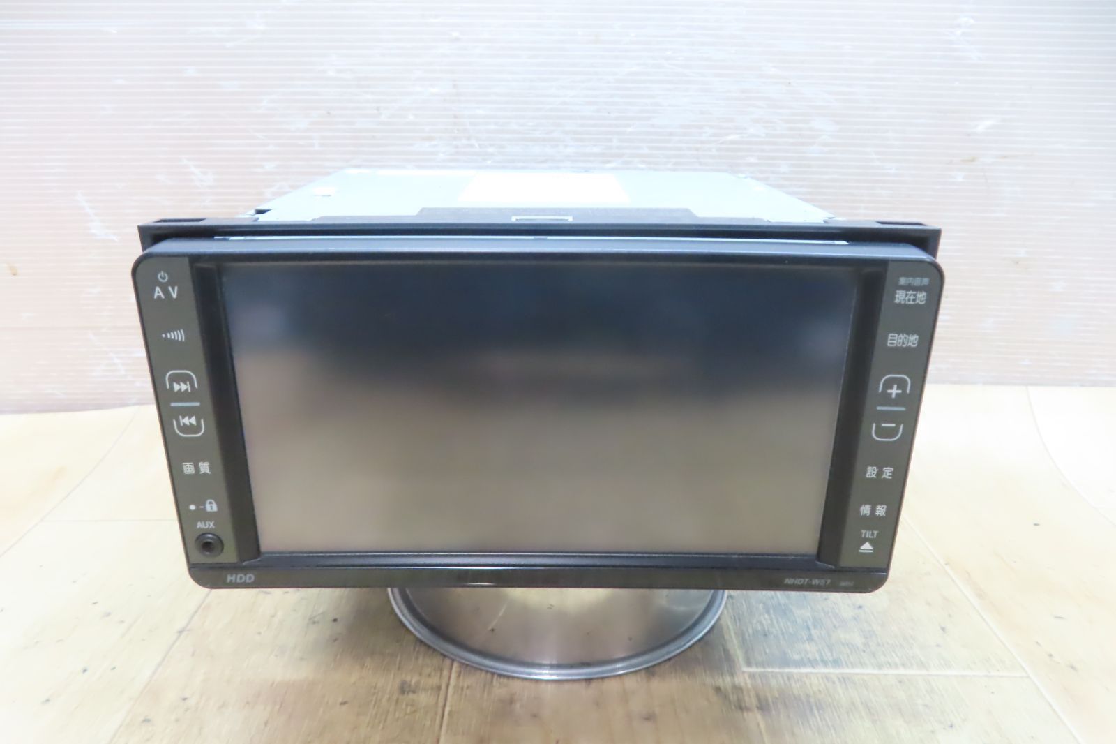 動作保証付☆F5936/トヨタ純正 NHDT-W57 HDDナビ 地図2007年 CD DVD