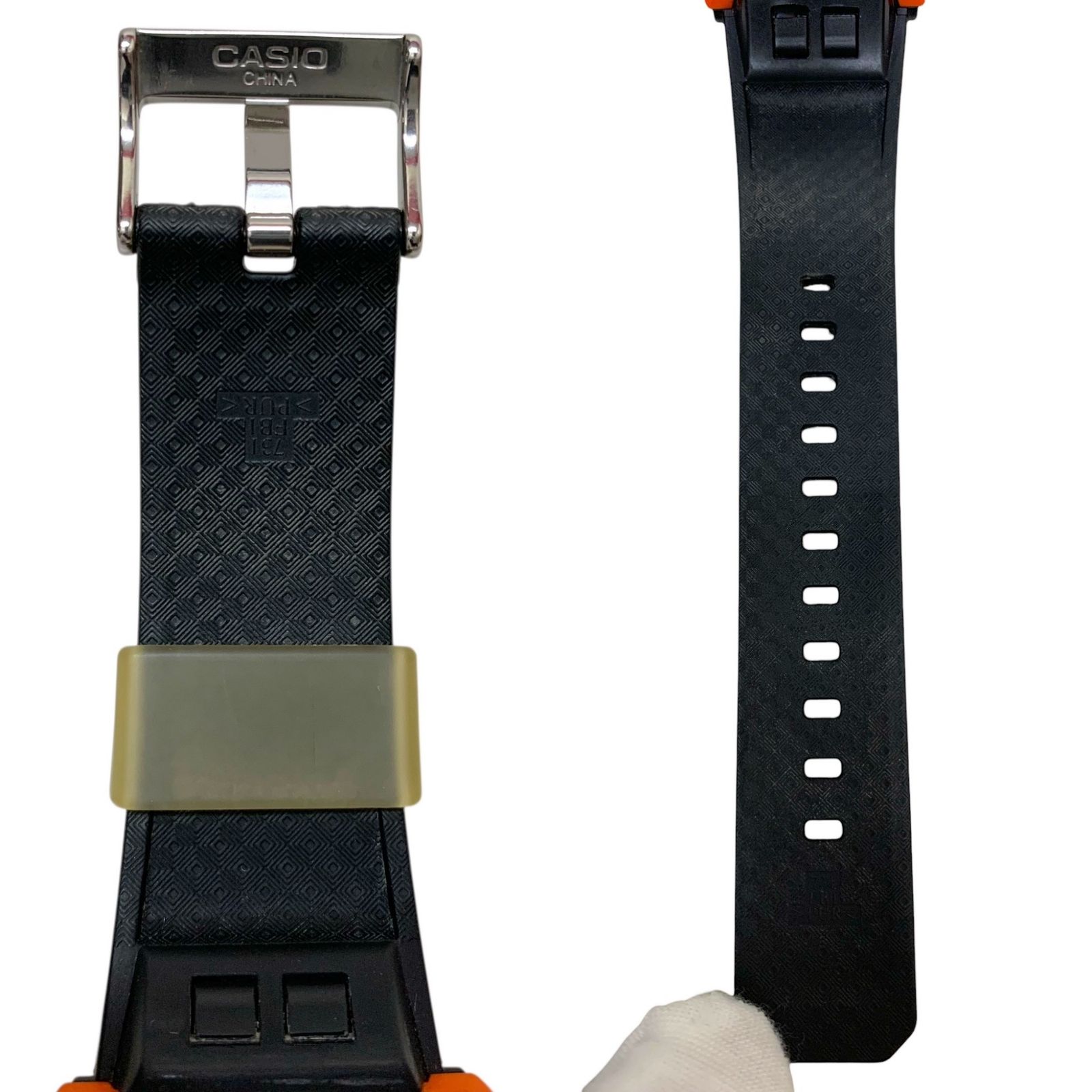 CASIO (カシオ) G-SHOCK デジタル 腕時計 G-8100C ブラック×オレンジ