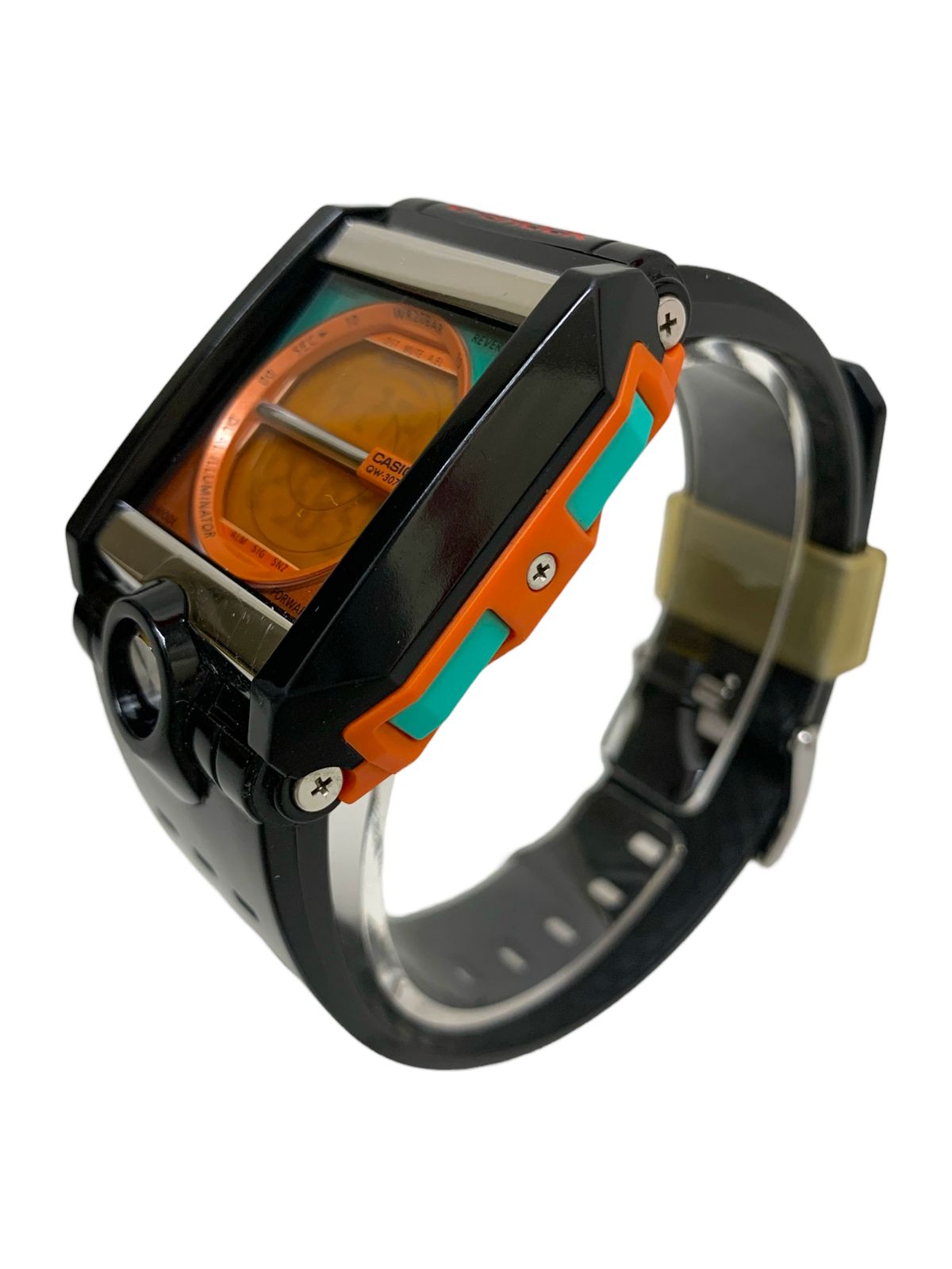 CASIO (カシオ) G-SHOCK デジタル 腕時計 G-8100C ブラック×オレンジ