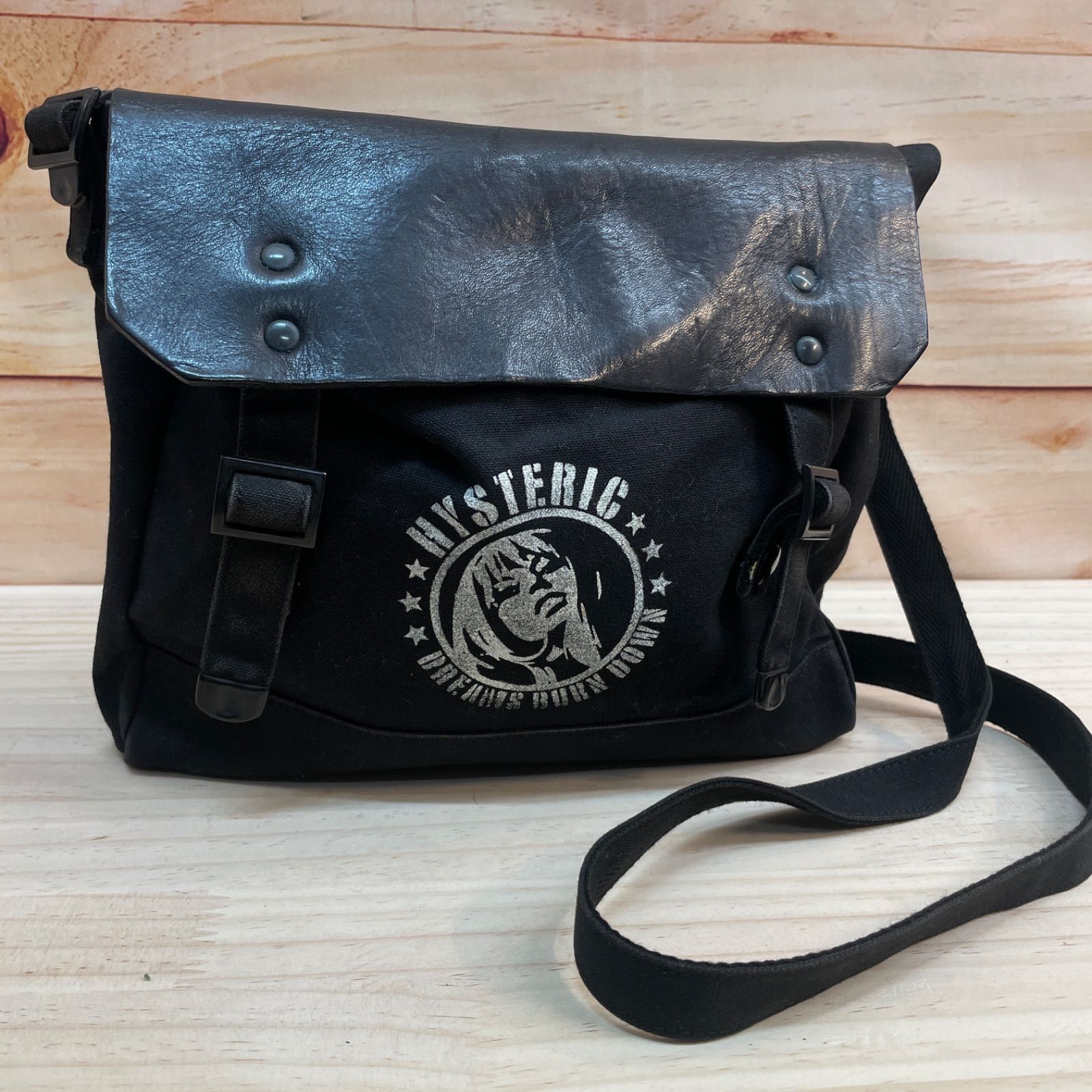 HYSTERIC GLAMOUR ヒステリックグラマー STENCIL WOMAN ptポストマン 