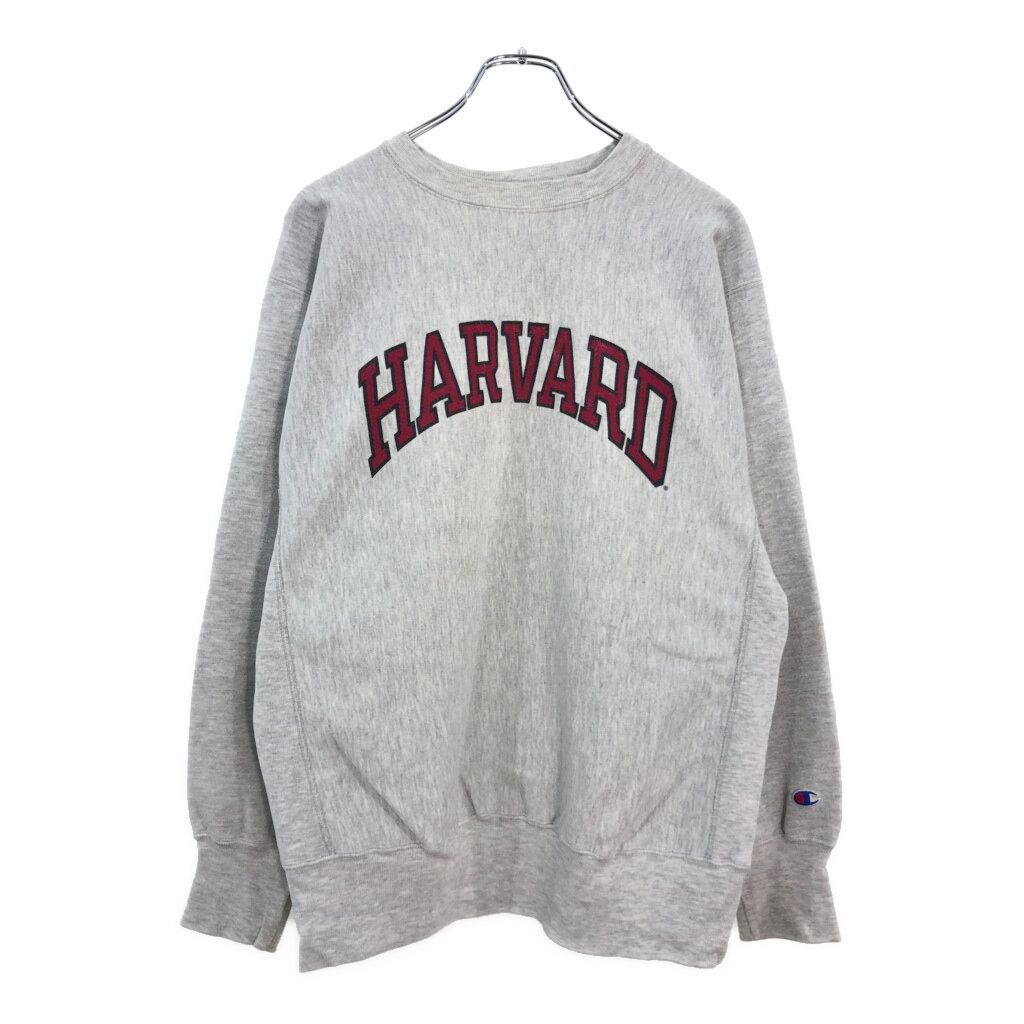 90年代 USA製 Champion チャンピオン HARVARD ハーバード REVERSE WEAVE リバースウィーブ スウェット カレッジ(メンズ XL)中古 古着 V6804 90年代 USA製 Champion チャンピオン HARVARD ハーバード REVERSE