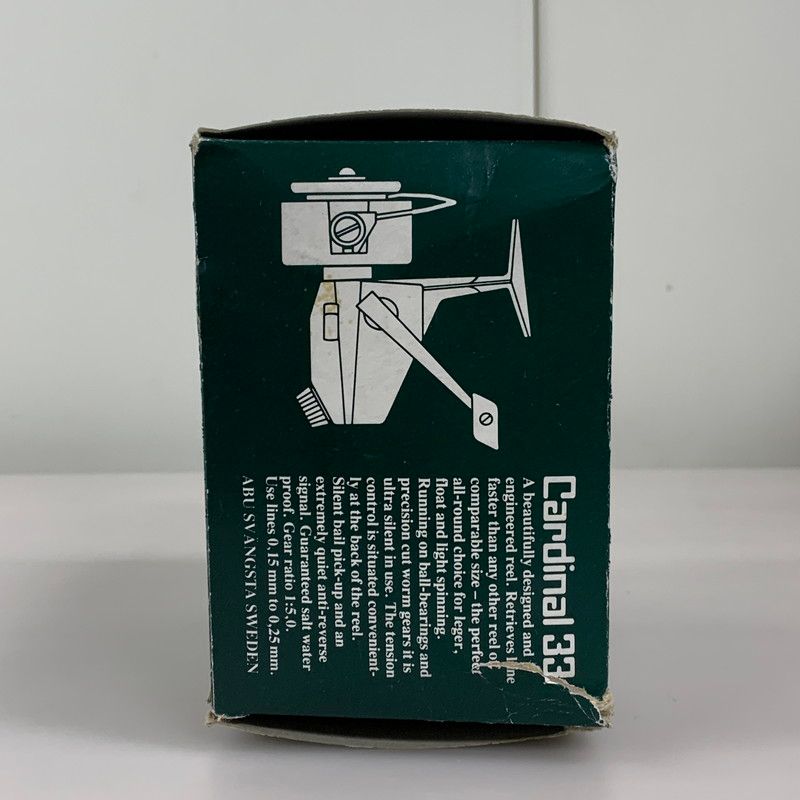 中古品】AbuGarcia アブガルシア カーディナル33 スピニングリール