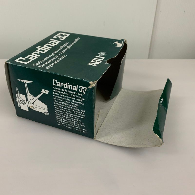 中古品】AbuGarcia アブガルシア カーディナル33 スピニングリール