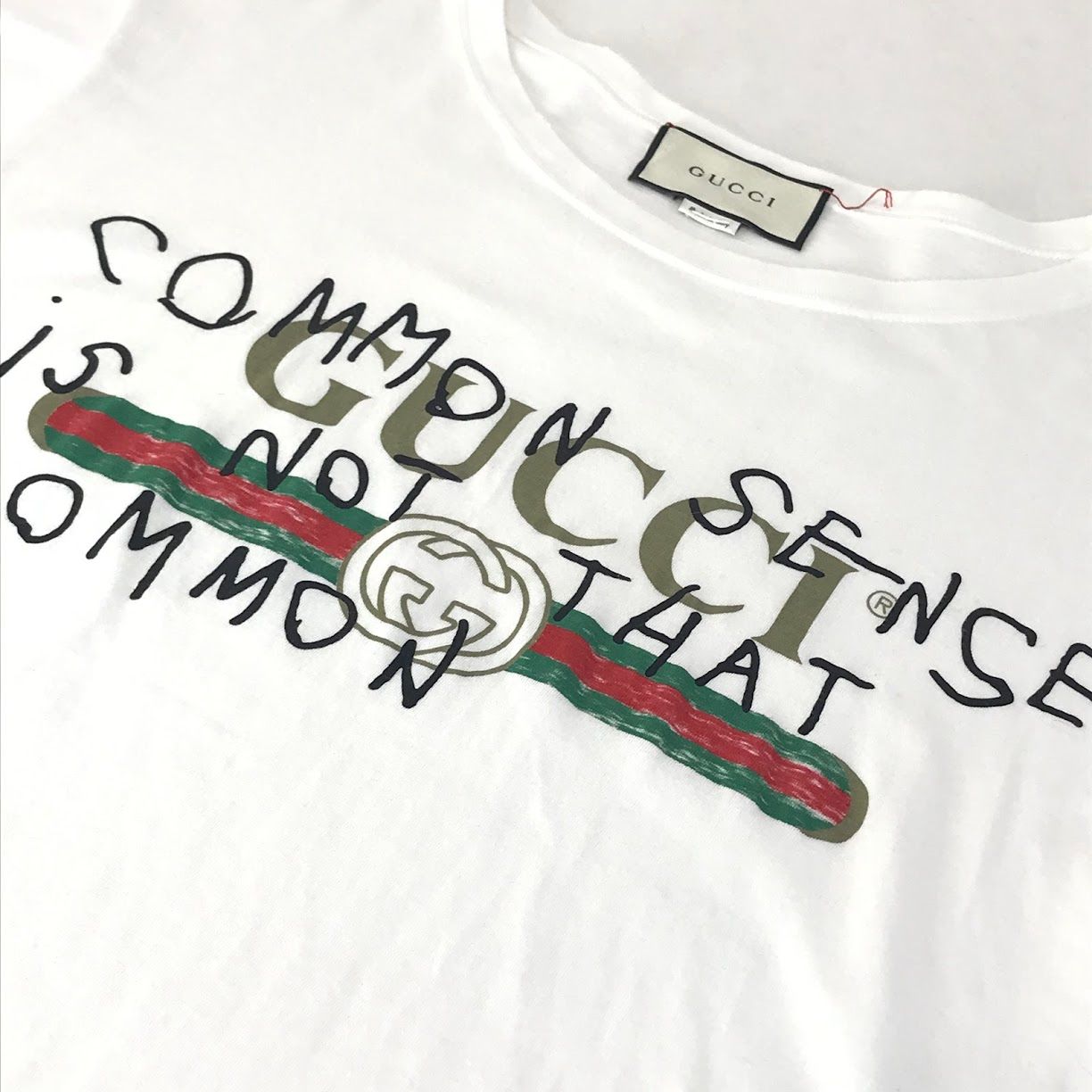 倉吉店】 中古 GUCCI | グッチ 半袖Tシャツ 17AW COCO CAPITAN logo 