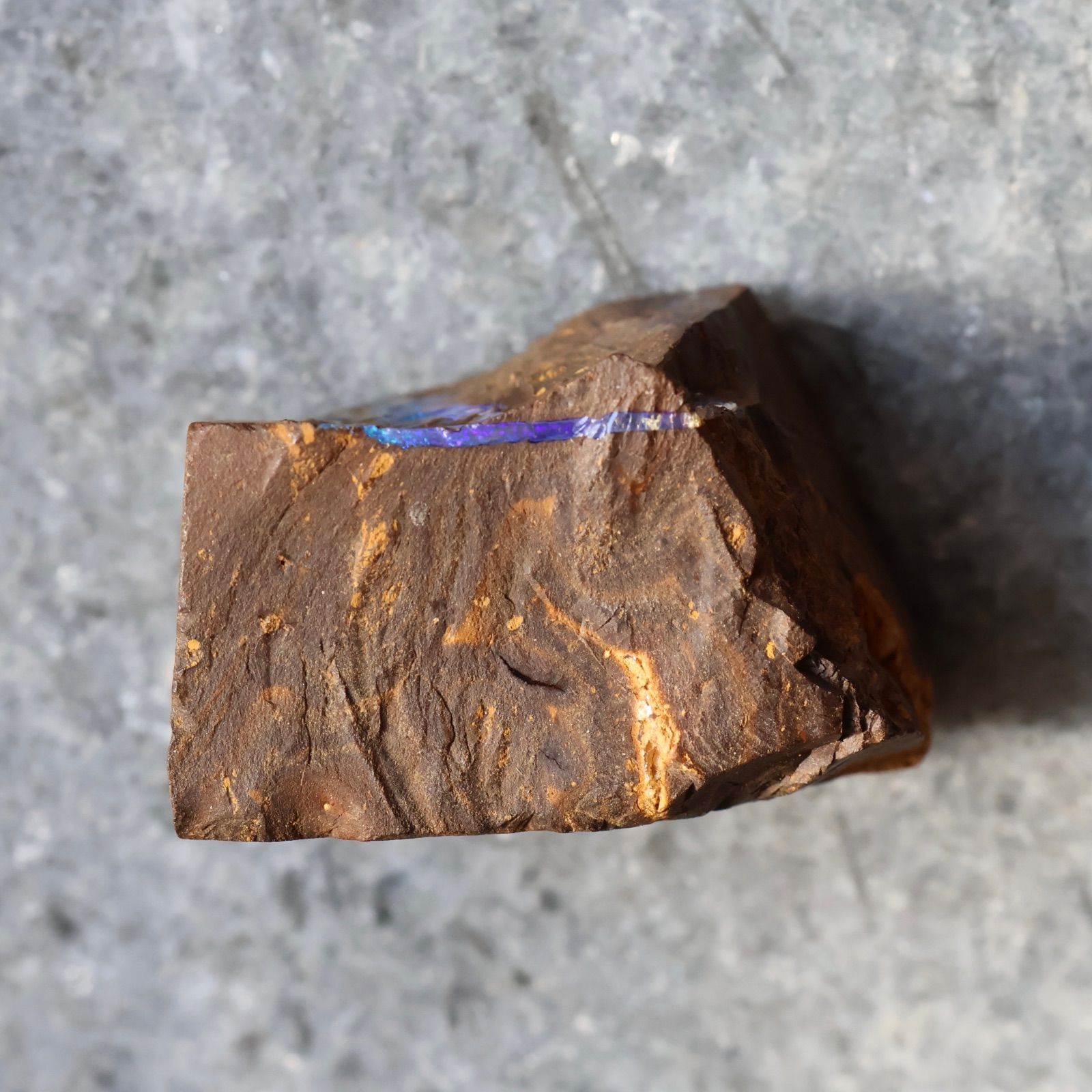 天然ボルダーオパール 原石 約72ct クイーンズランド産 オーストラリア