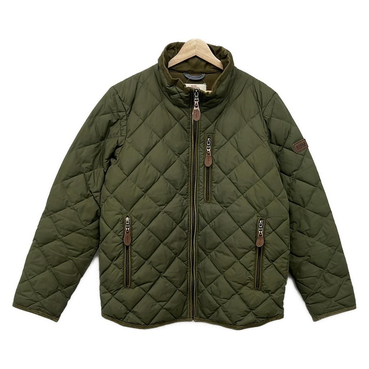 AIGLE(エーグル) ダウンジャケット サイズL レディース - カーキ 長袖 