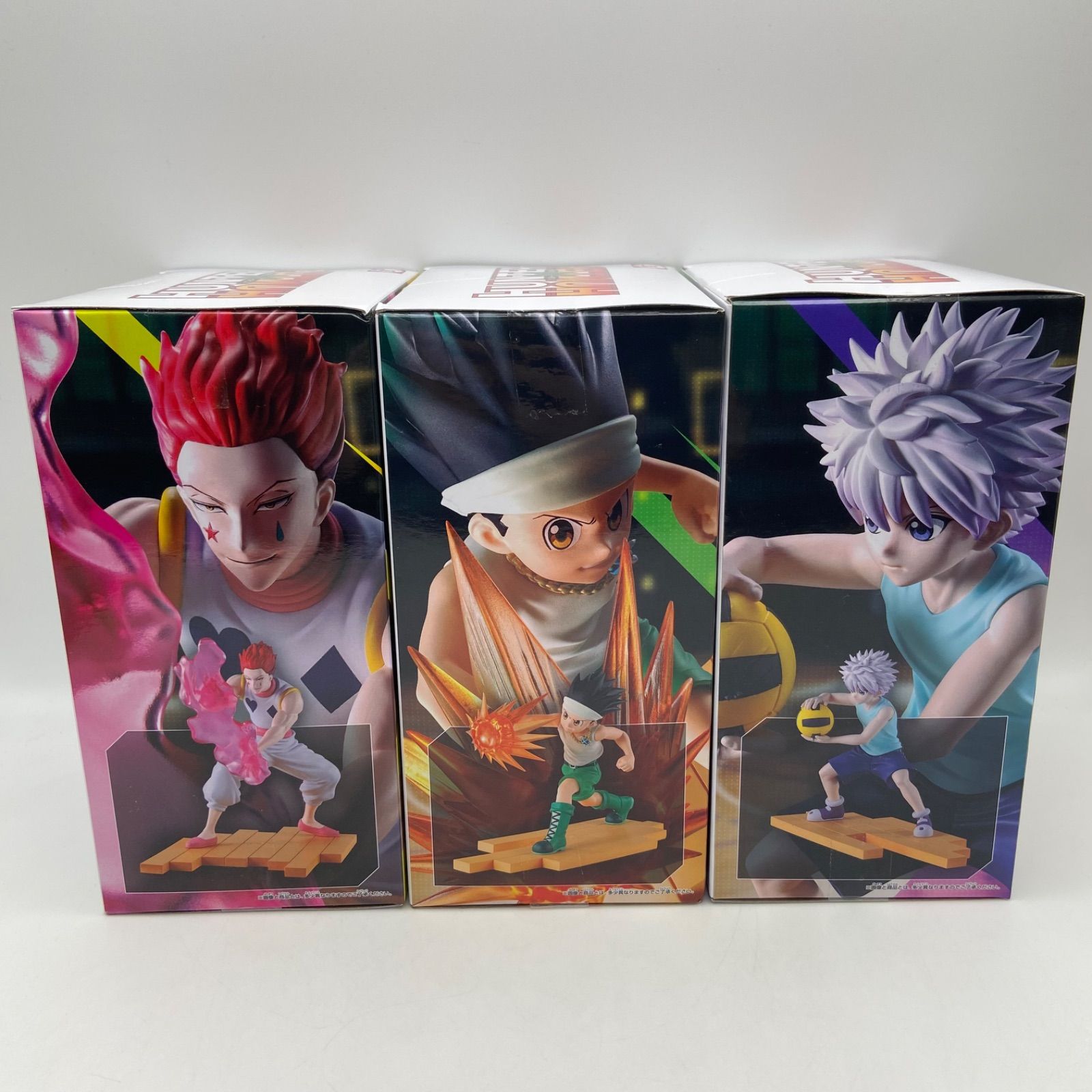 HUNTER×HUNTER ハンター×ハンター 3点セット ゴン キルア ヒソカ G.I. 