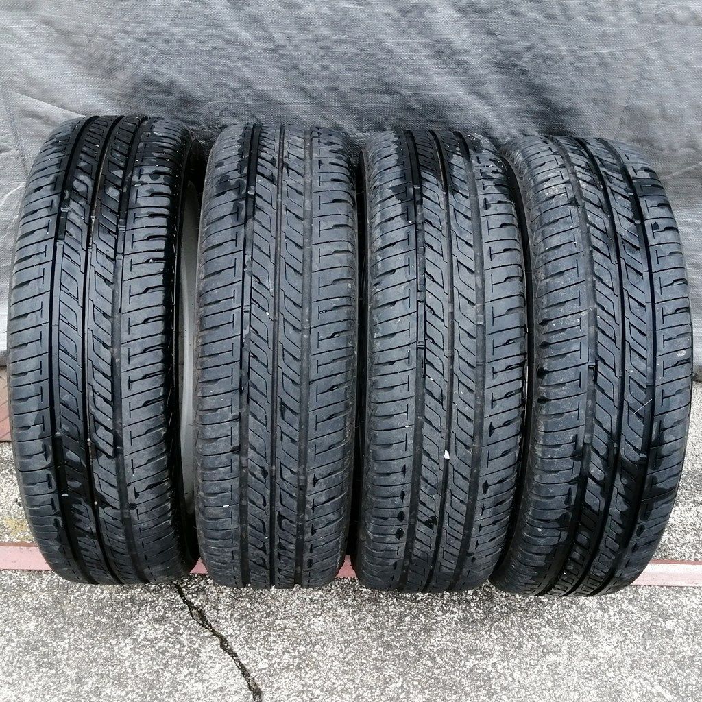 ダイハツ純正アルミ 夏タイヤ付 4本 15インチ 165/55R15 ブリジストン