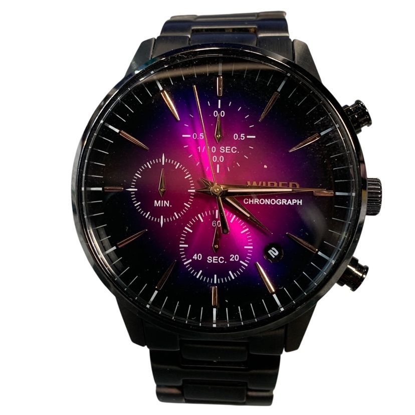 ♪4122 SEIKO セイコー WIRED ワイヤード VD57-KJD0 クロノグラフ 