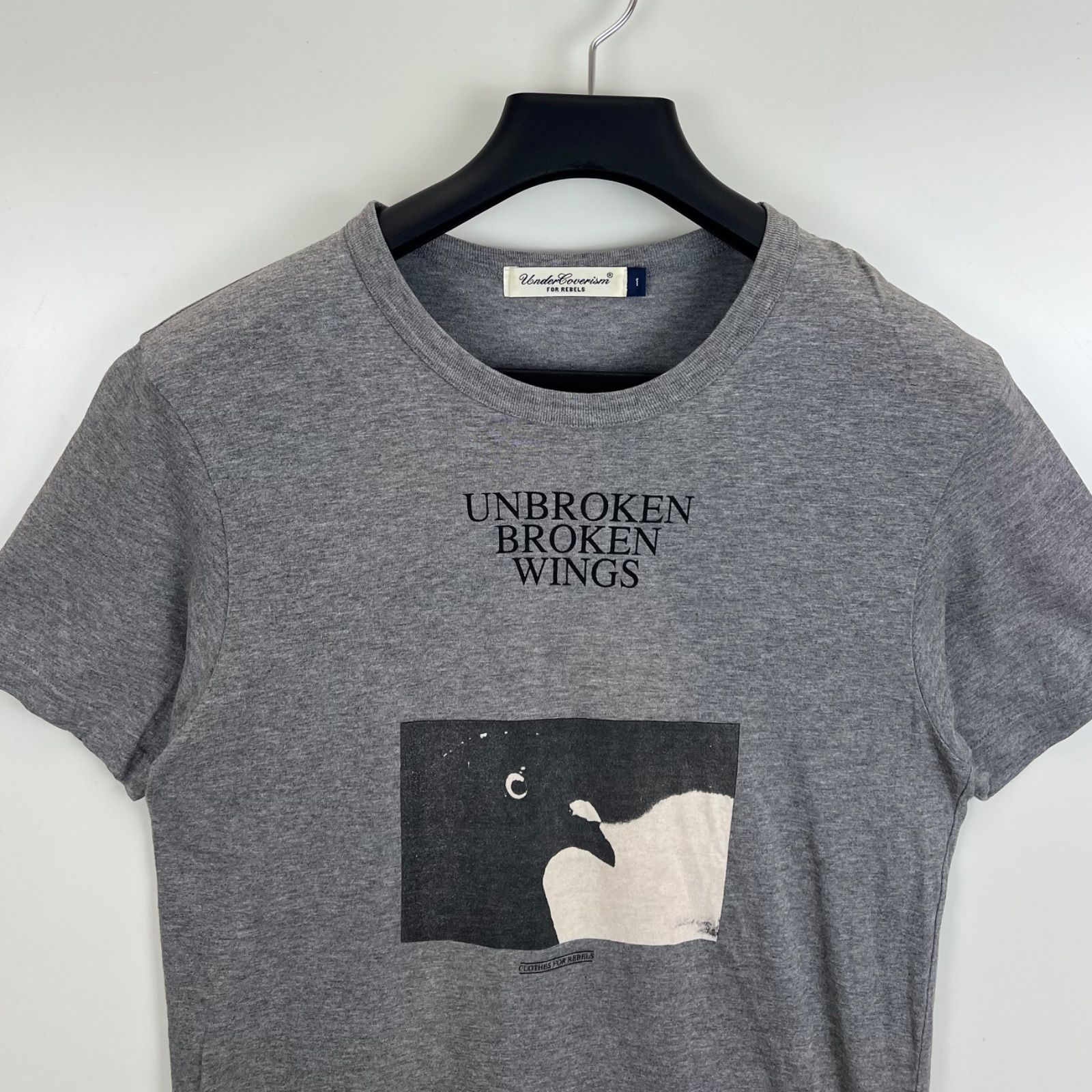 アンダーカバー ロゴ Tシャツ L 裏原 archive UNDERCOVER archive UNBROKEN WINGS Tee 1 S アンダーカバー