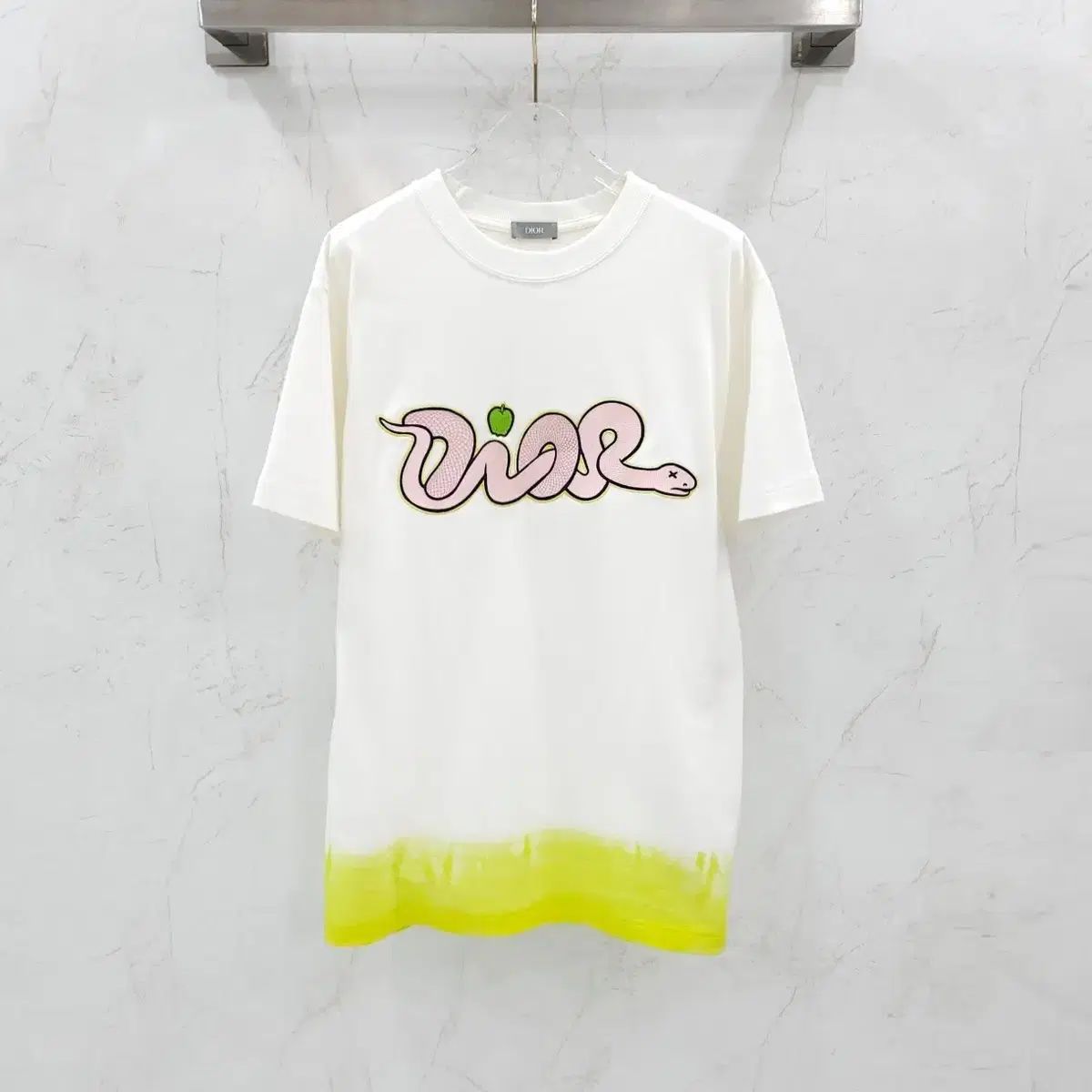 S / ディオール X カウズ コットン ロゴ 半袖 Tシャツ-通販ショップ