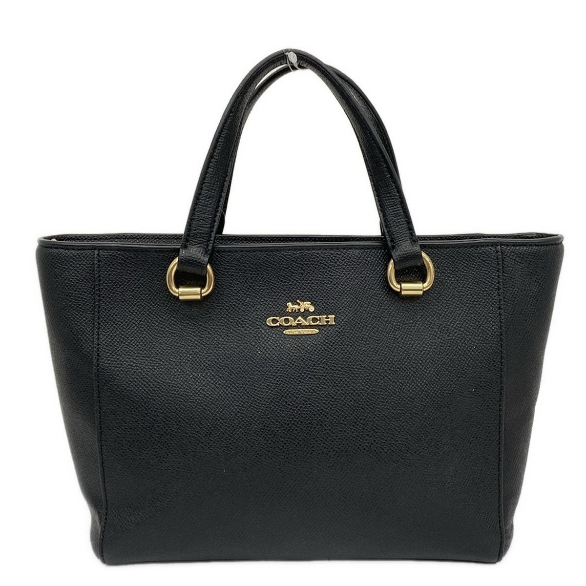 COACH(コーチ) ハンドバッグ - CA224 黒 レザー - メルカリ COACH(コーチ) ハンドバッグ - CA224 黒 レザー - メルカリ