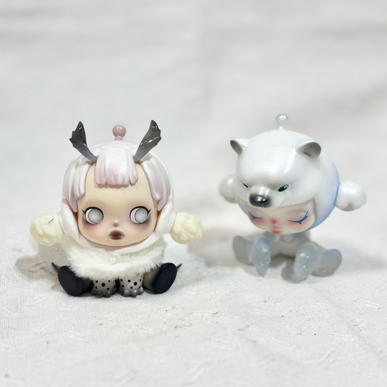 434 POP MART SKULLPANDA フィギュア 2体セット スカルパンダ 人形