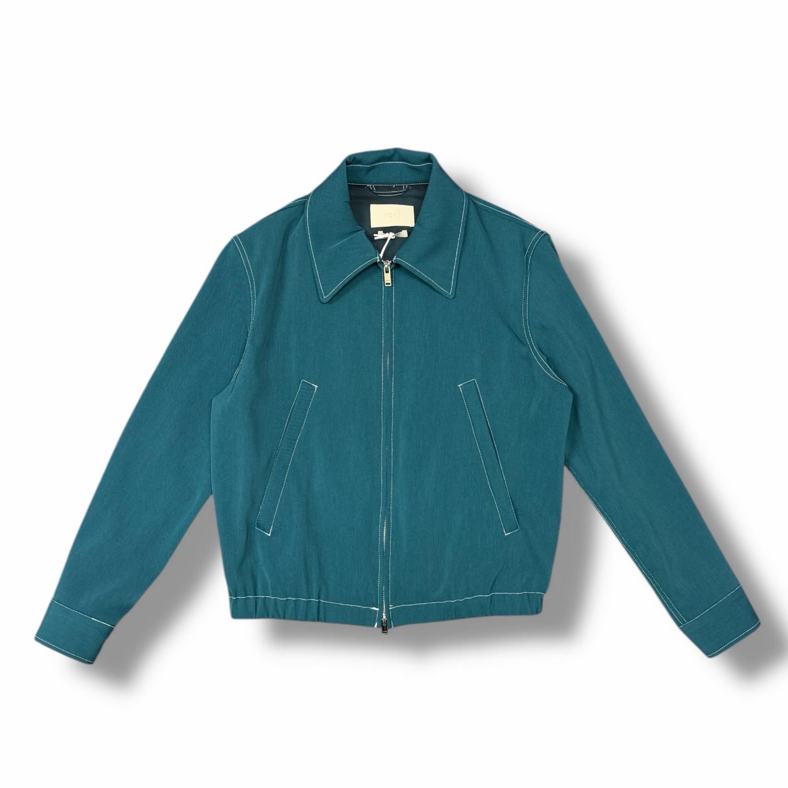 参考上代48400円 未使用 YOKE 25SS FRONT ZIP BLOUSON フロントジップ 