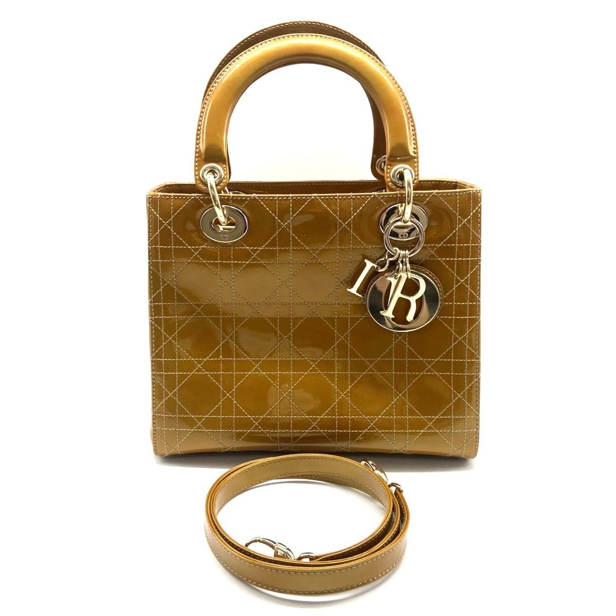 ☆Christian Dior クリスチャン ディオール パテント レディ