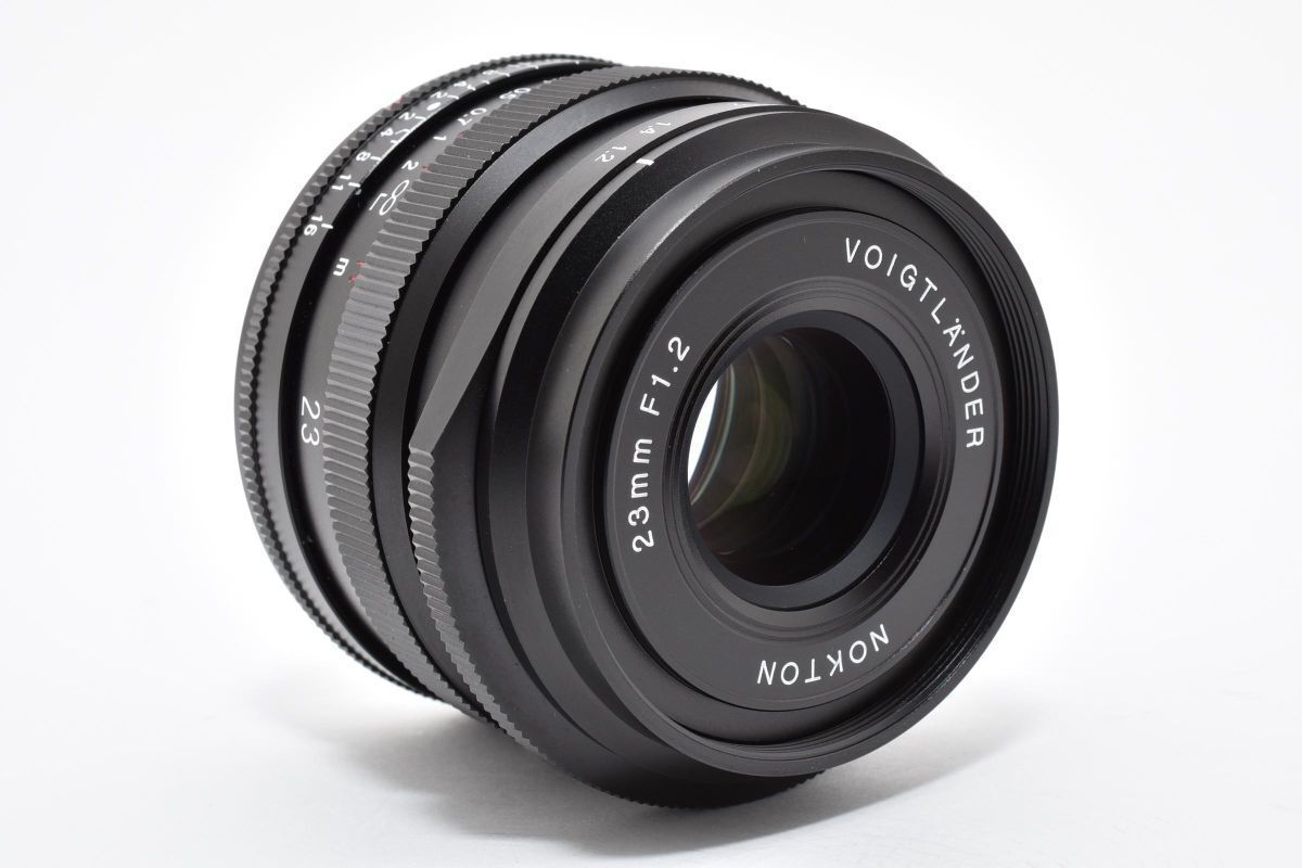 極上品 Voigtlander NOKTON 23mm F1.2 Aspherical 富士フイルムX用