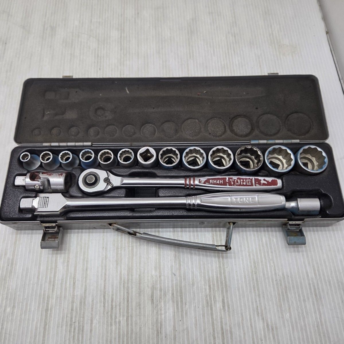 S03202 TONE トネ ソケットレンチセット ラチェットハンドル スピンナハンドル