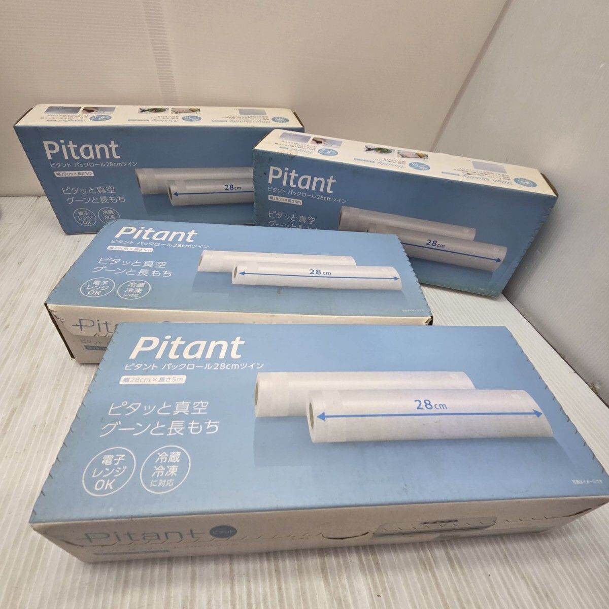 S03219 Pitant ピタント パックロール 28cmツイン 4セット 真空パック 