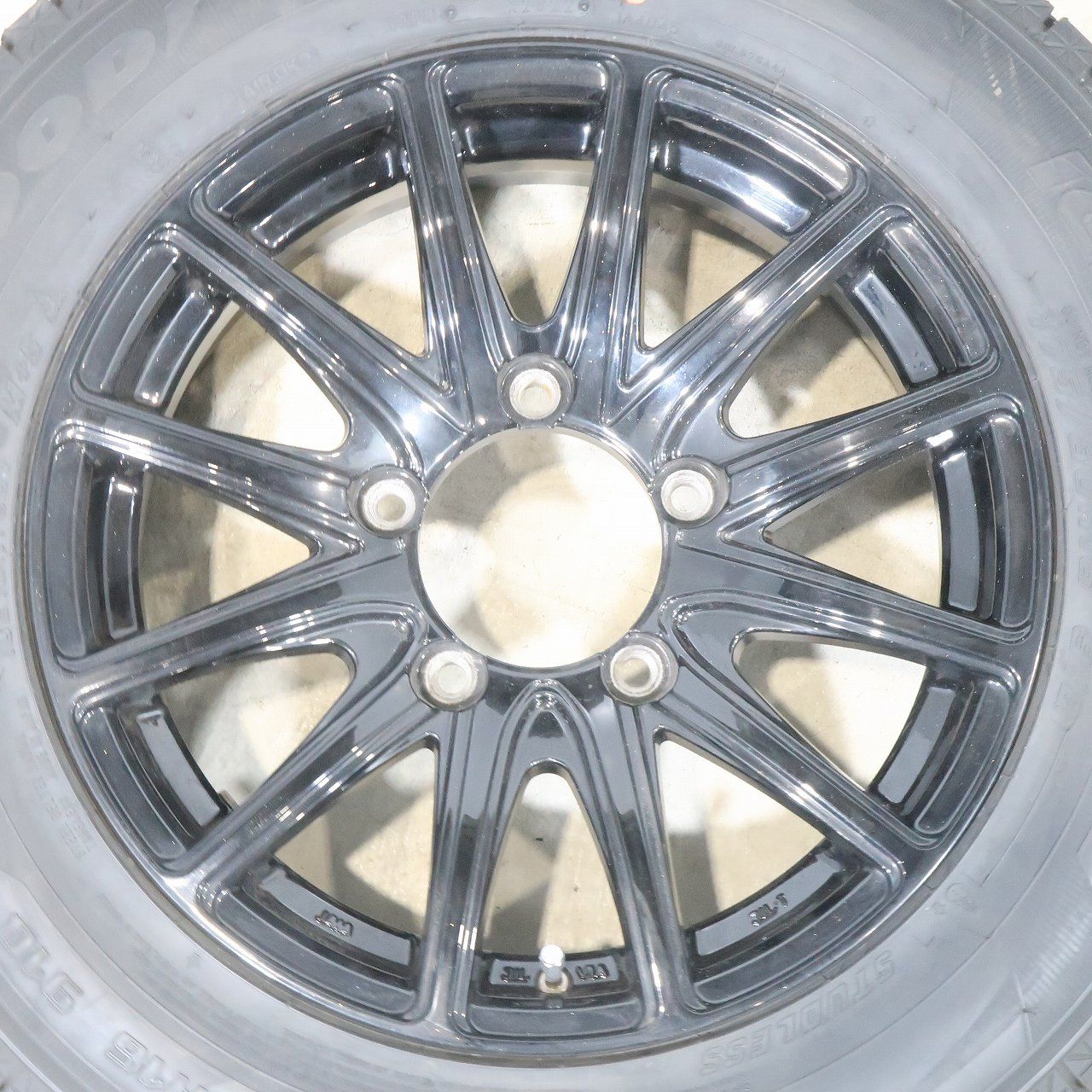 スズキ ジムニー 等 4本 社外 16インチ ホイール 5.5J +22 5H PCD139.7 